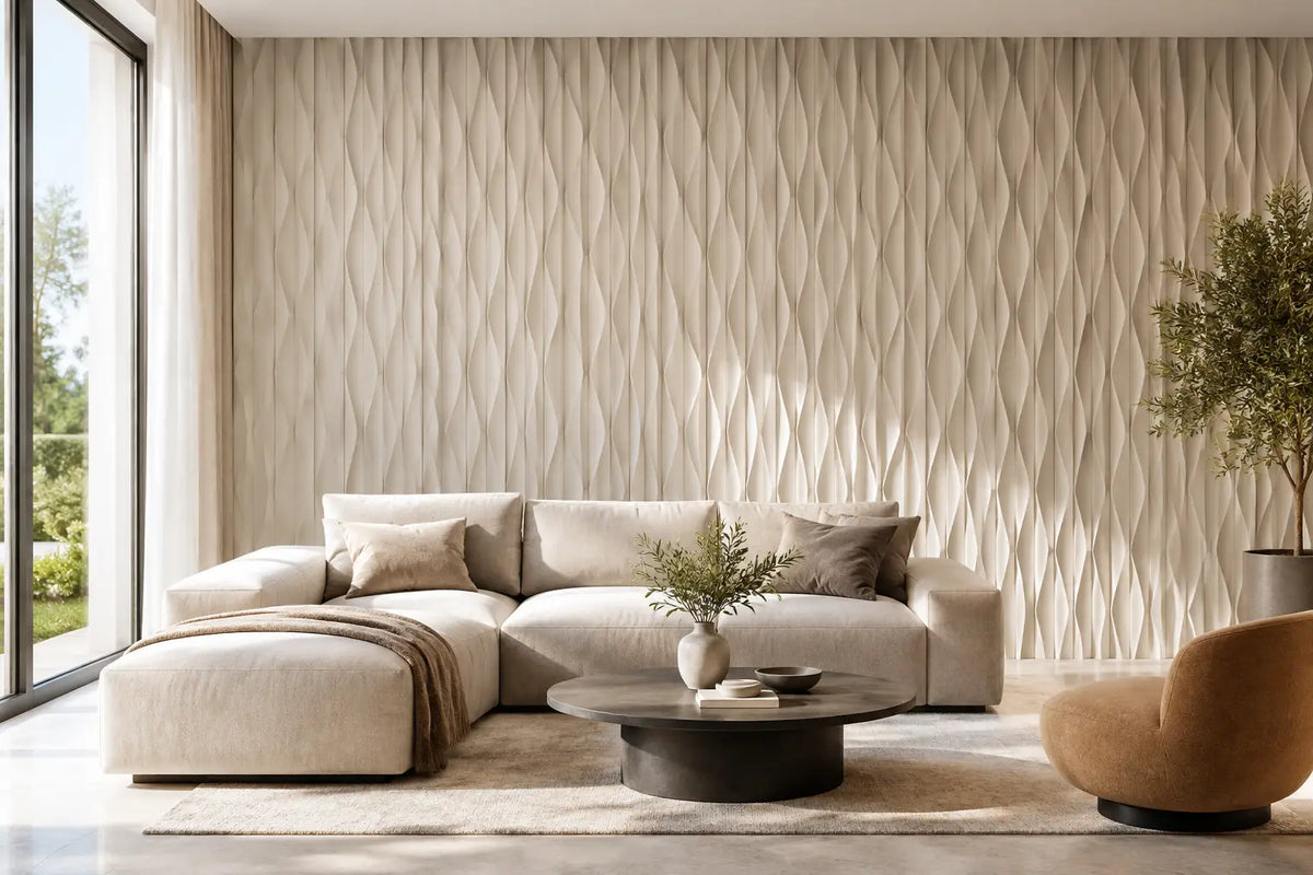 Styles de murs sculptés contemporains pour l’intérieur