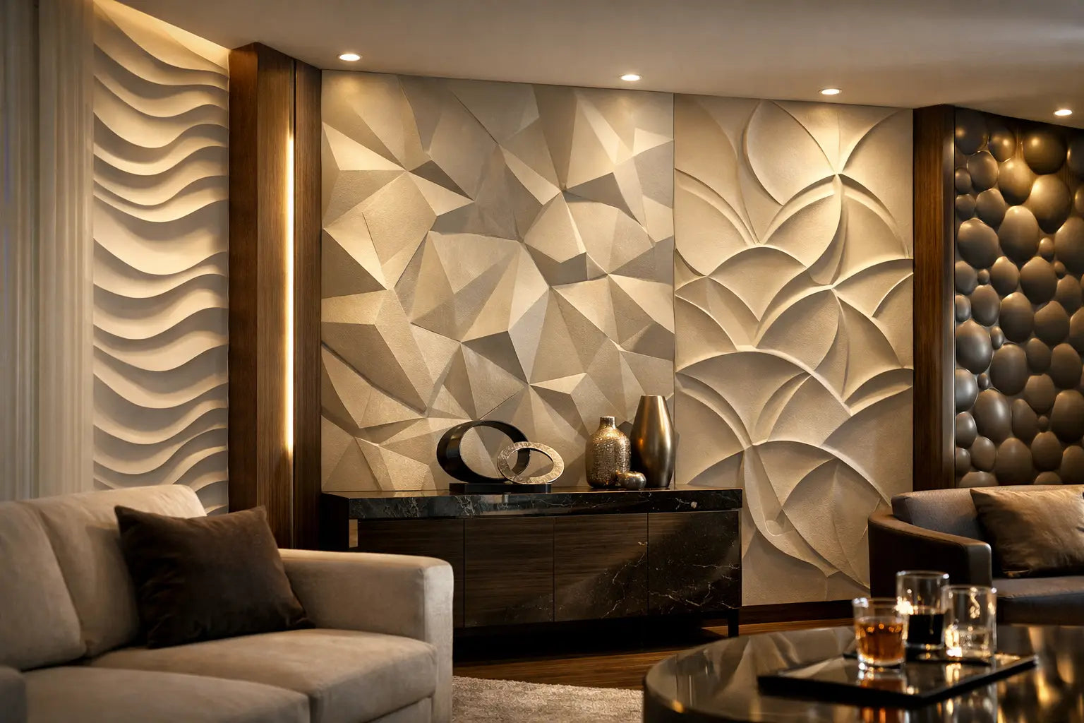 Guide matériaux pour mur décoratif premium