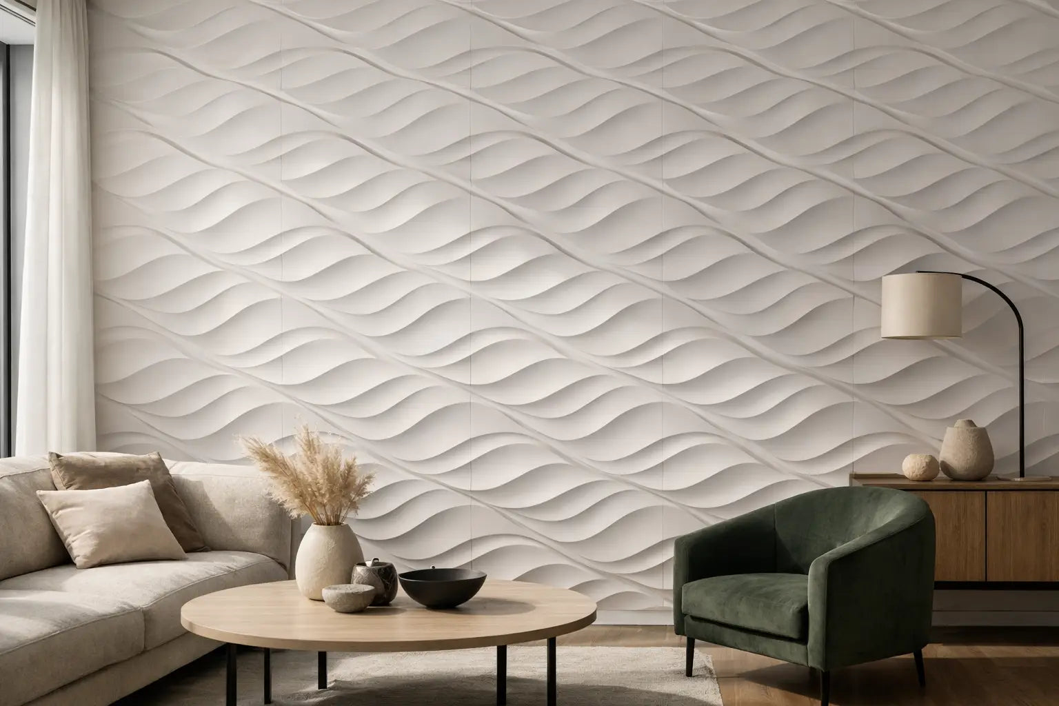 Mur décoratif salon Paris, quel relief choisir ?