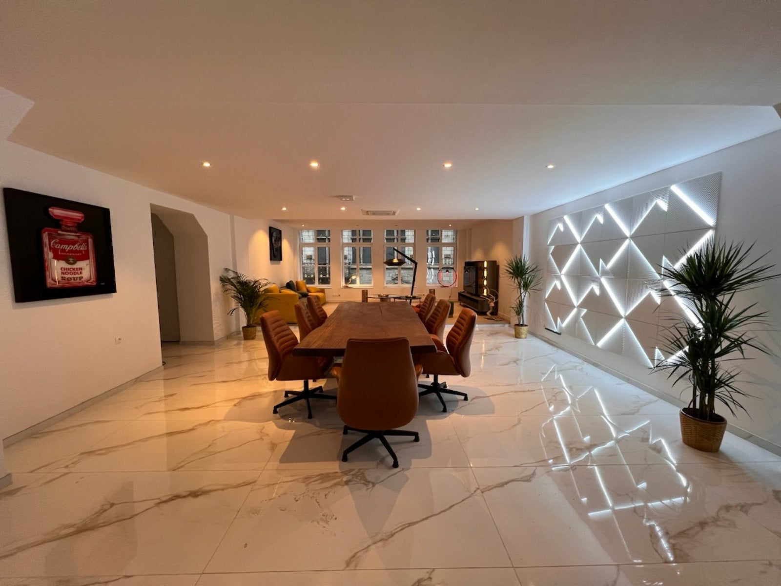 Modern 3D wall panel - Cyber Space 0042