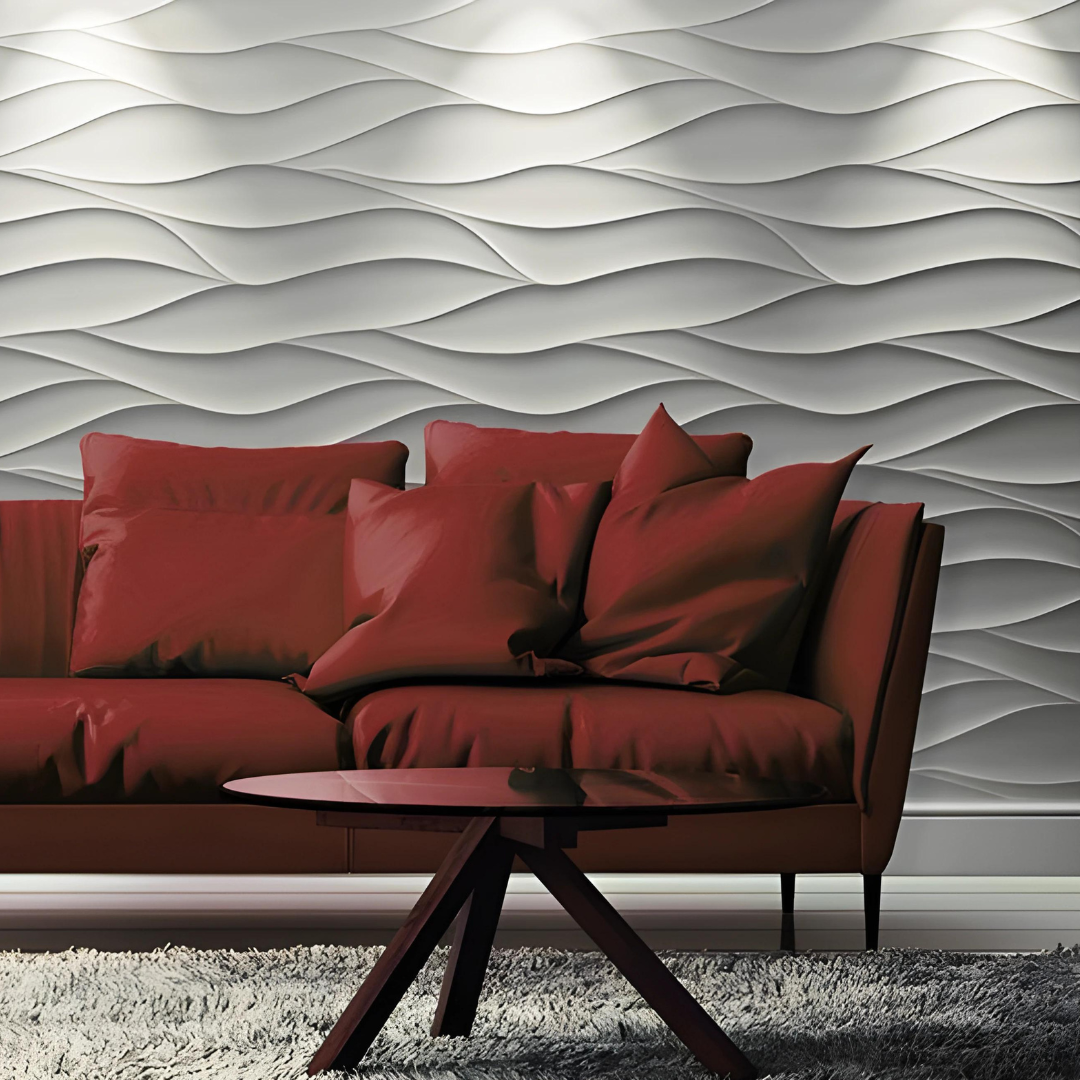 3d Wall Panel Lot De 10 Panneaux Muraux 3D - Blanc - Papier Peint 3d Wall Panel Lot De 10 Panneaux Muraux 3D - Blanc - Papier Peint