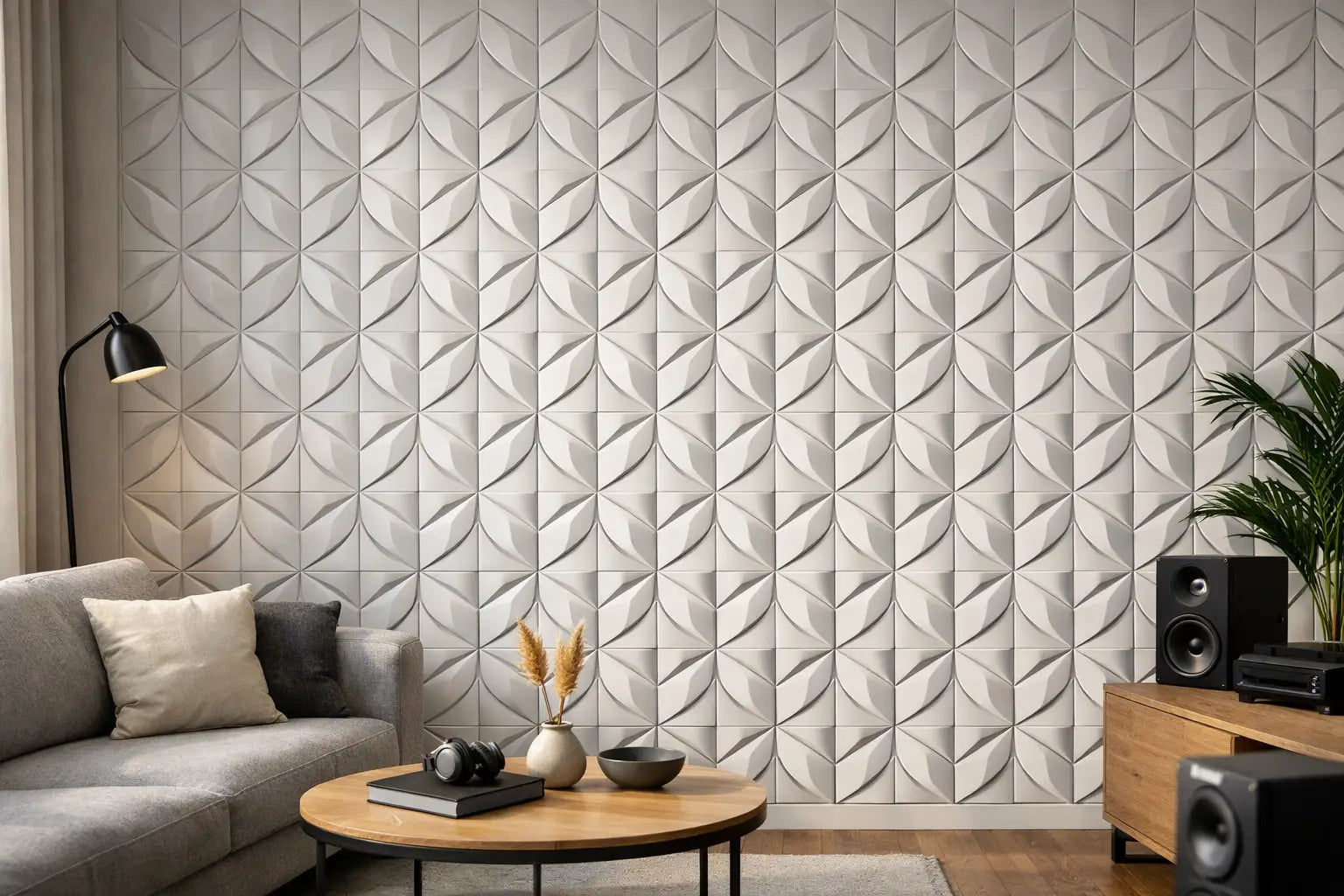 Mur design pour acoustique domestique : bien choisir