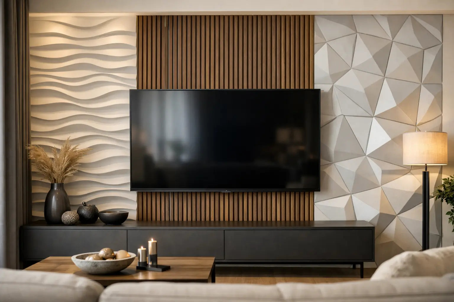 Panneaux décoratifs pour mur TV : bien choisir