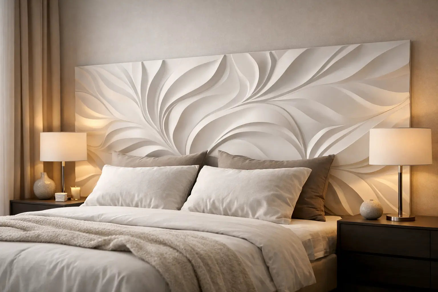 Créer une tête de lit sculptée avec style