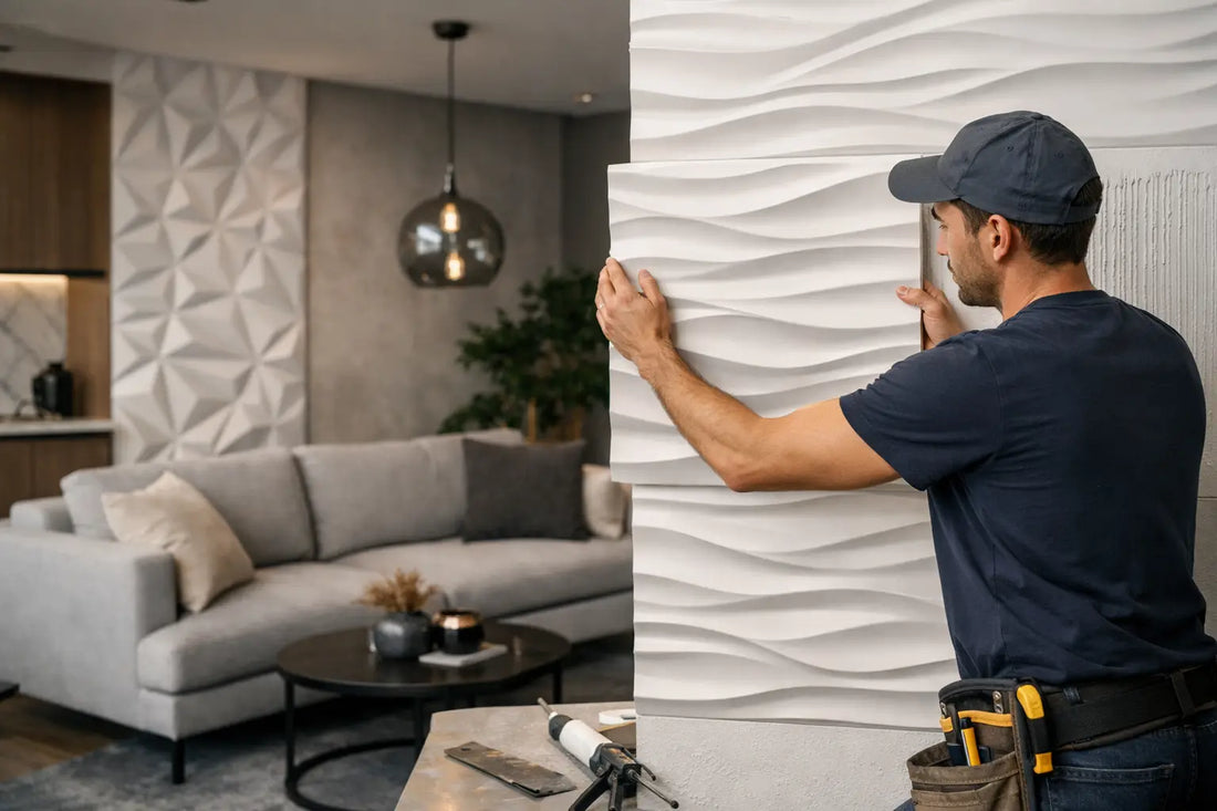 Les panneaux décoratifs sont-ils faciles à poser ?