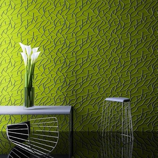 Wall Panel - Beauty Leaf - EFFET MARBELLA, murale design, home decor interior desig