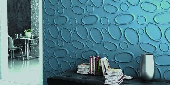 Interior Wall Covering - Bubble Mix - EFFET MARBELLA,  revetement mural 3d
mur 3d