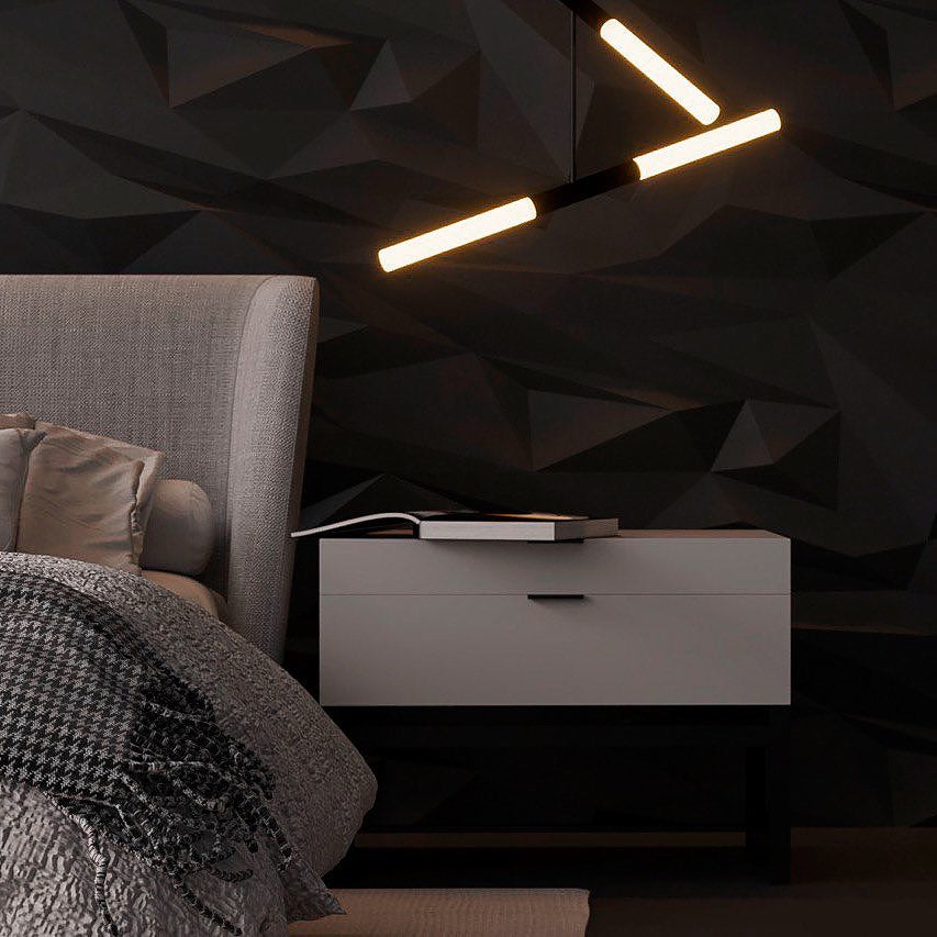 Panneau Mural Décoratif 3D - Peau de Diamant 0050