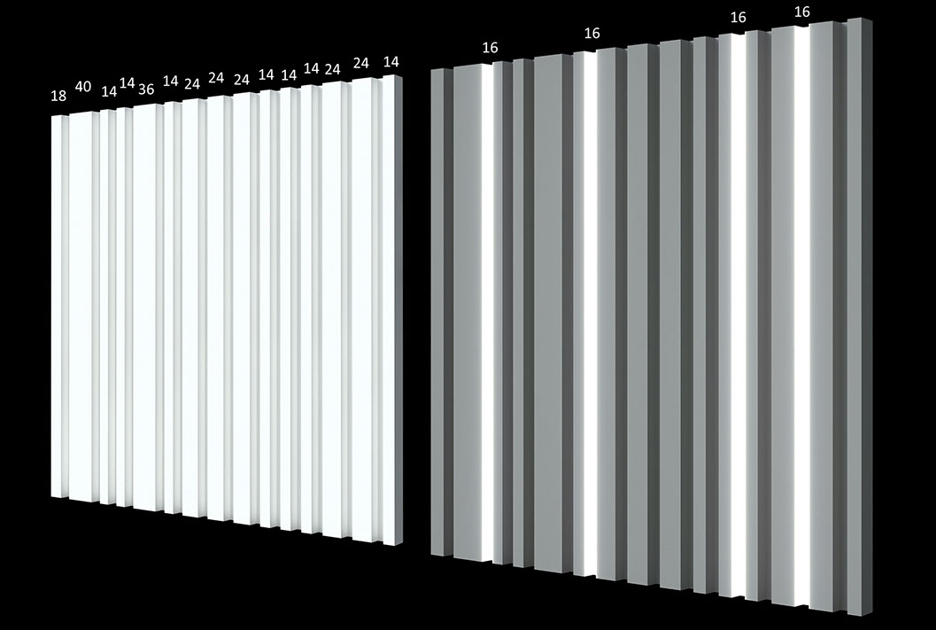 3D Moderne Wandverkleidung - Arcane Art 0114